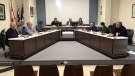 Amherstburg's town council meets on Dec. 19, 2018 before an in-camera meeting regarding police severance. (Rich Garton / CTV Windsor)