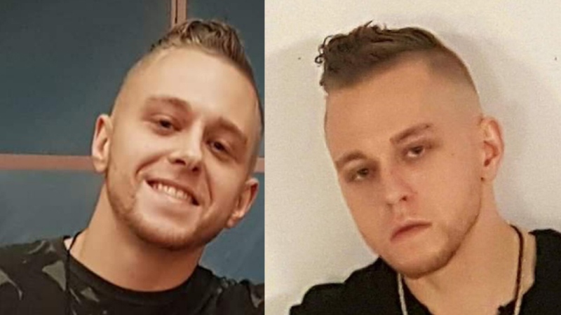 Robert Tyler Pearson, 26, is seen in this photos released by the Woodstock Police Service.
