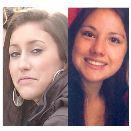 M�lissa Charron, 15, (left) and Marie-H�l�ne Fraser, 17, (right) are missing after running away from a youth home in Gatineau.