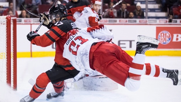 Canada 14 Denmark 0: Canada opens world junior tournament with style