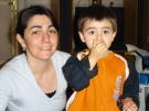 Canadians Nana Antashyam, 35, and her son, Edward Khachik, 3, were killed when a plane crashed in northwest Iran on Wednesday, July 15, 2009. (Leonard Rideout for CTV News)