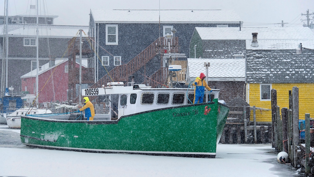Messy weather in the Maritimes