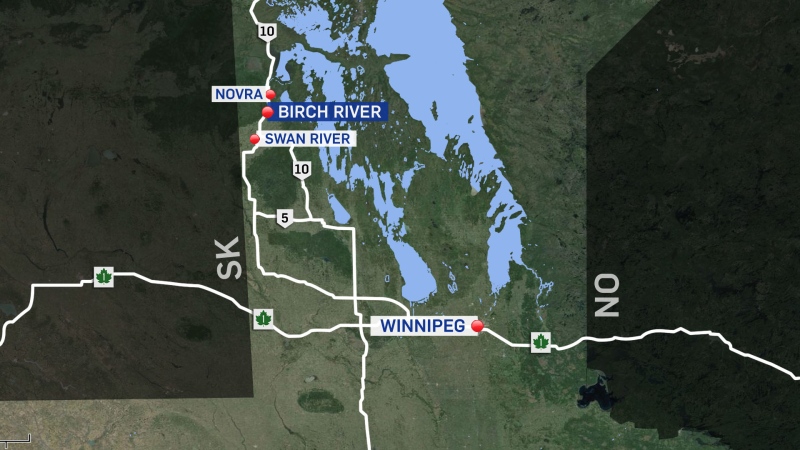 Herb Leslie said he made the discovery earlier this week while checking on a trap located west of Novra, about 50 kilometres north of Swan River.