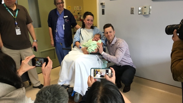 B.C.'s first baby of 2019