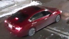 A suspect vehicle in a shooting on Walpole Avenue early Friday morning is shown in this surveillance camera image. (Toronto Police Service)