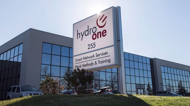 A Hydro One office is pictured in Mississauga, Ont. on Wednesday, Nov. 4, 2015. THE CANADIAN PRESS/Darren Calabrese