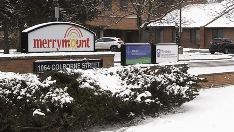Merrymount Family Support and Crisis Centre in London, Ont. is seen on Wednesday, Jan. 9, 2019. (Daryl Newcombe / CTV London)