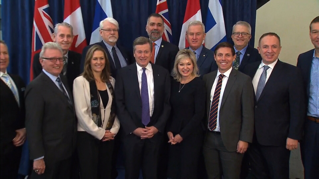 File photo of some Ontario mayors