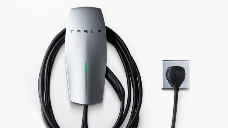Tesla's new at-home EV charging station. (Tesla)