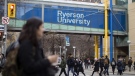 A general view of the Ryerson University campus in Toronto, is seen on Thursday, January 17, 2019. (Chris Young/The Canadian Press)