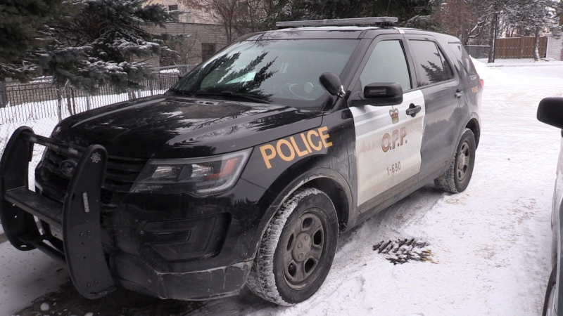 An OPP vehicle seen in the winter in January, 2019. (Roger Klein / CTV News)
