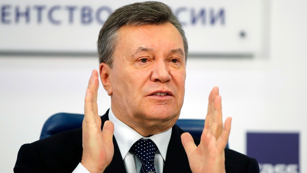 Former Ukraine President Viktor Yanukovych 
