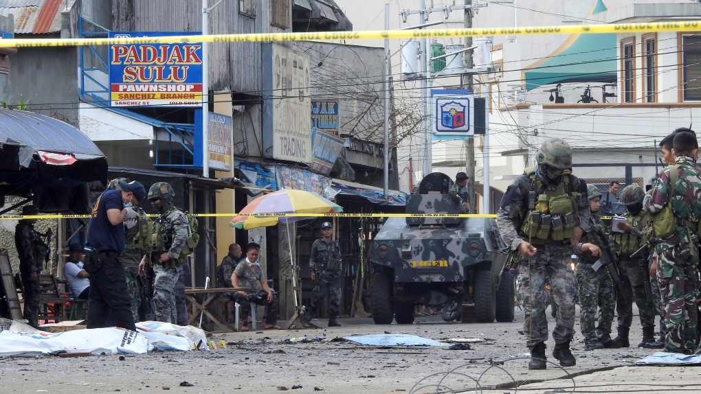 Philippines church bombing