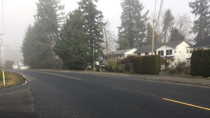 Two women hid in a bedroom when an intoxicated man broke into a home on Labieux Road in Nanaimo, according to RCMP, Tuesday, Jan. 29, 2019. (CTV Vancouver Island)
