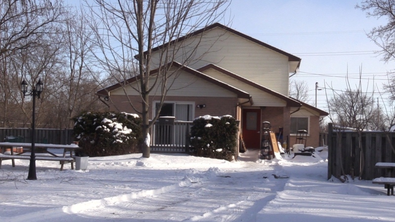 Willow Creek House is a group home for adults living with mental illness in London, Ont., Friday, Feb. 1, 2019. (Celine Moreau / CTV London)