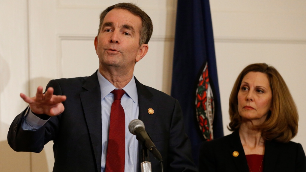 Virginia Gov. Ralph Northam and his wife Pam
