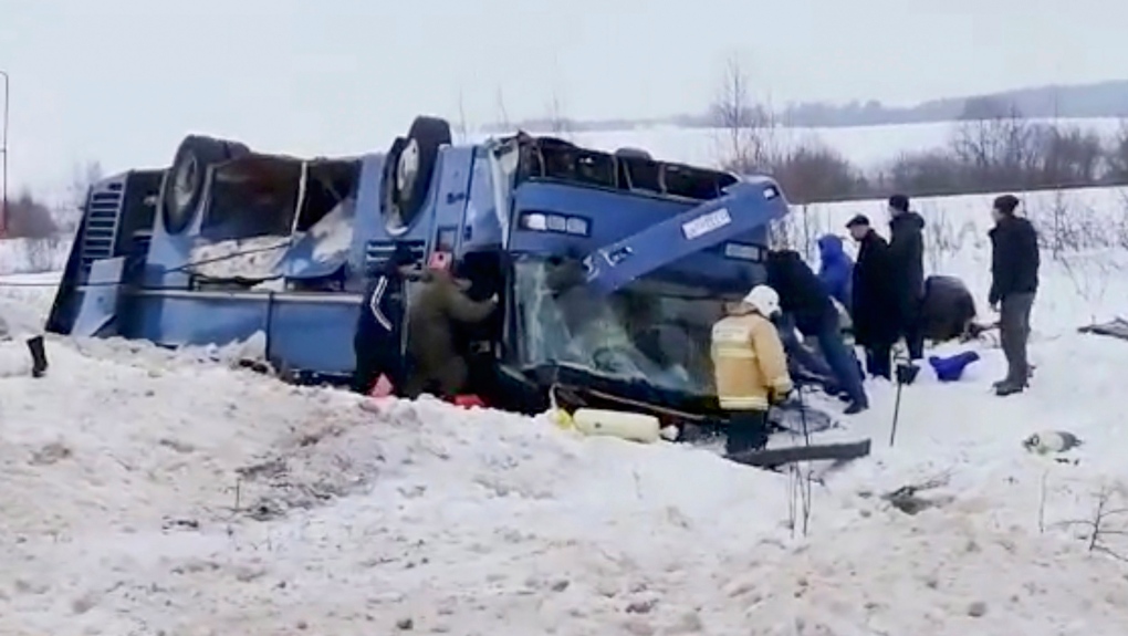 Moscow bus crash