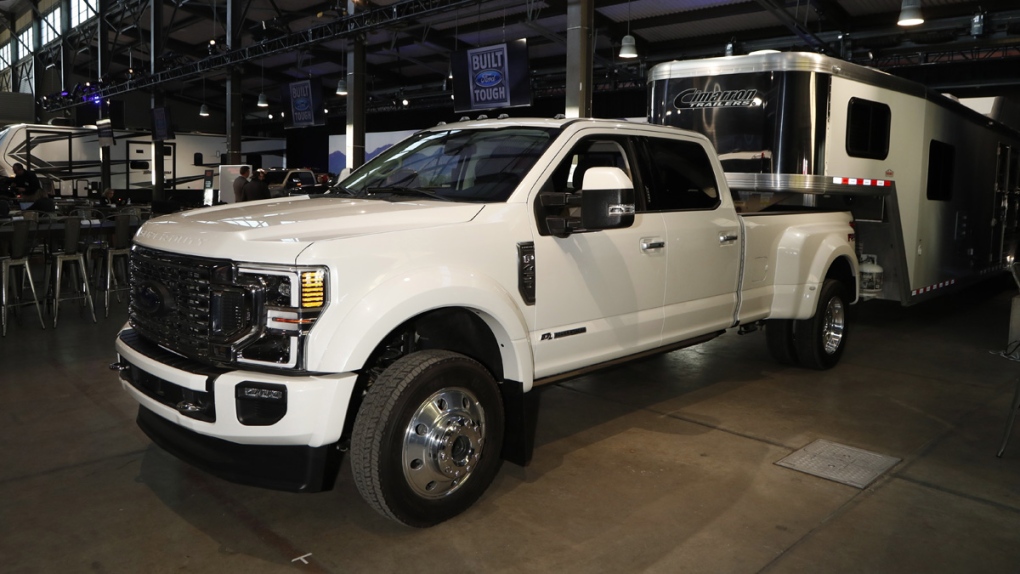 Ford F450 Limited Edition truck