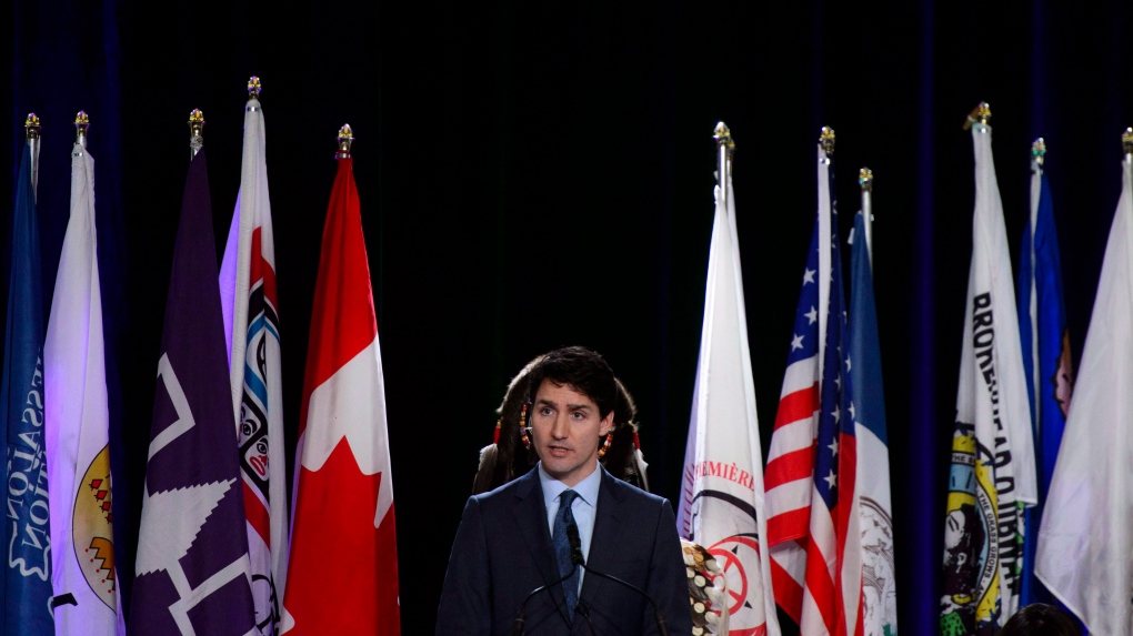 Justin Trudeau, AFN 