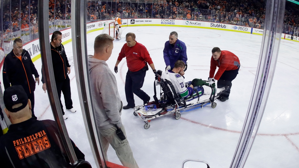 Edler sidelined by concussion