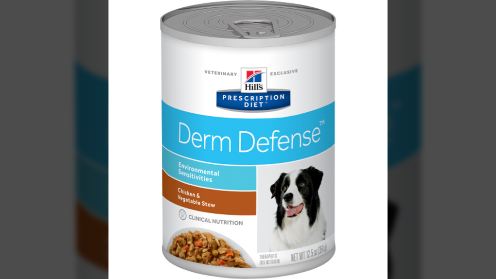 Hill's recalls canned dog food