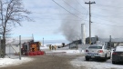The Cape Bald Packers seafood processing plant in Bedec, N.B., was destroyed by fire on Feb. 7, 2019.