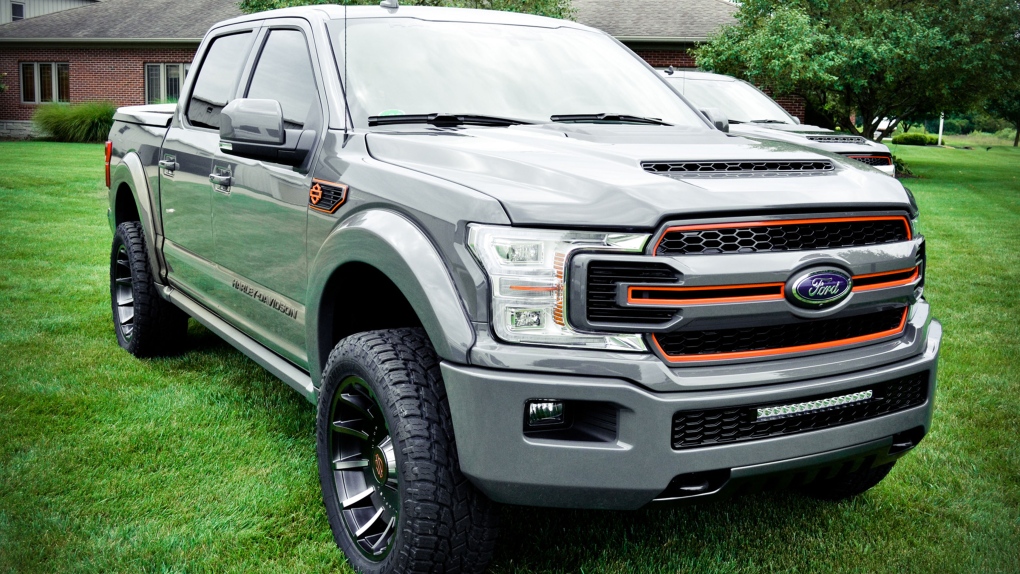 Ford putting Harley  Davidson  themed F 150 back on the 