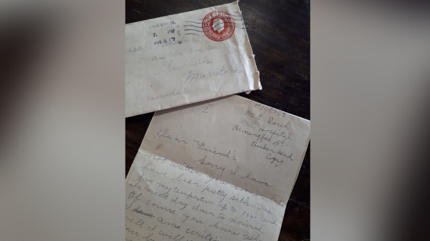 Antique store searches for family of WWI veteran after 102-year-old letter found Image