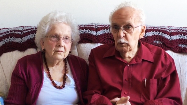 Ronald and Lois Byers from Kitchener, Ont.