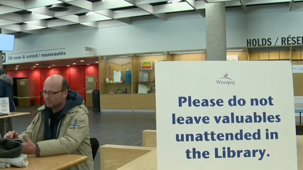Heightened security at the Millennium Library