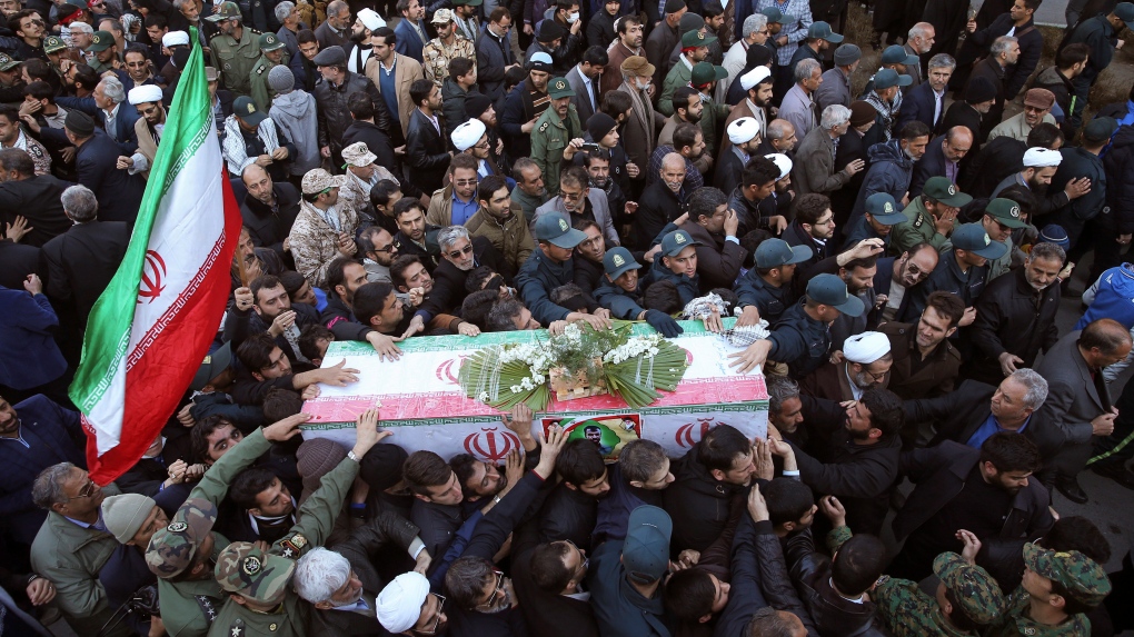 Revolutionary Guard funeral