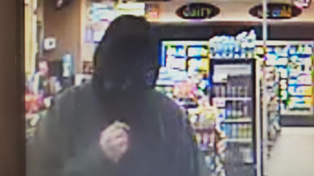 Robbery suspect at Hagersville store