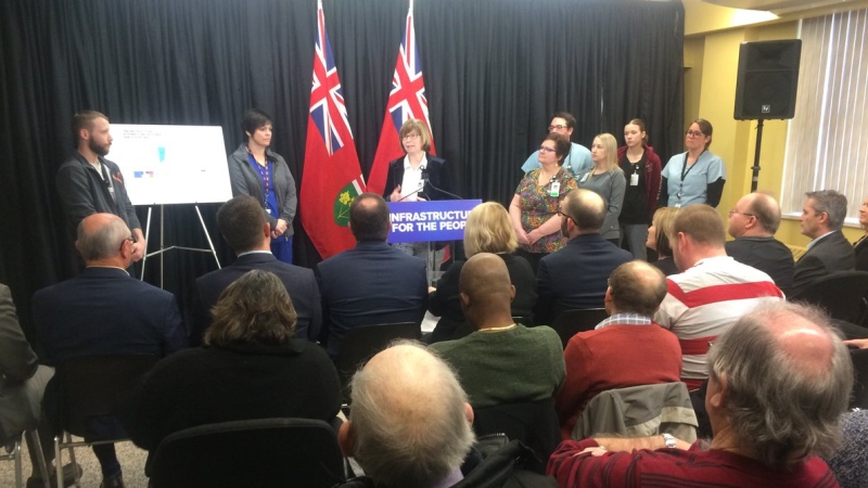 Chatham-Kent Health Alliance is receiving a $500,000 planning grant for the hospital in Wallaceburg, Ont. Feb. 22, 2019. (Michelle Maluske / CTV Windsor) 