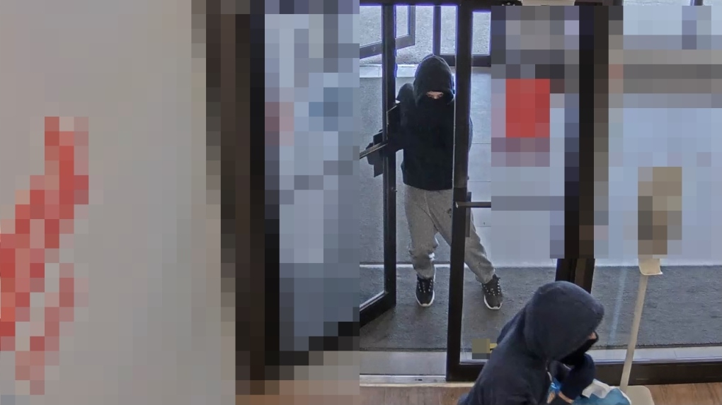  Police image of bank robbery suspect 2