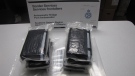 Canada Border Services Agency officials say 8.2 kilograms of suspected cocaine was seized at the Ambassador Bridge in Windsor on Feb. 19. (Courtesy CBSA)