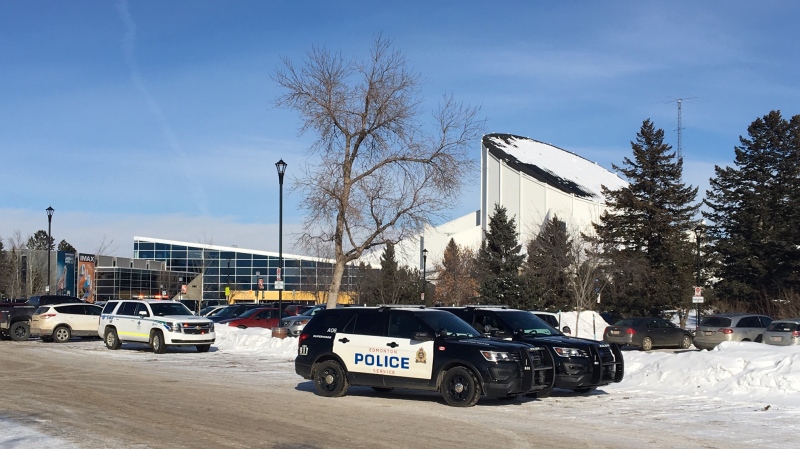 Police responded to an assault at TELUS World of Science around 2:15 p.m. on Tuesday. 