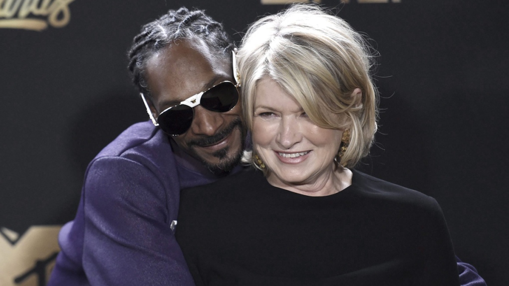 Snoop Dogg and Martha Stewart in 2017