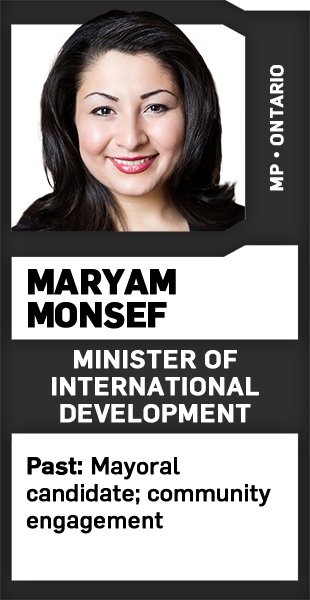 Maryam Monsef bio card 2019