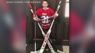 Anderson Whitehead, 11, is seen with his signed Carey Price memorabilia. (Facebook/Tammy Whitehead)