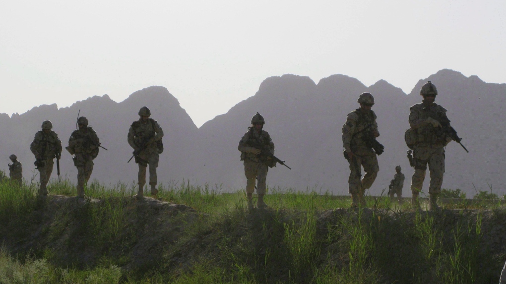 Canadian soldiers in Afghanistan