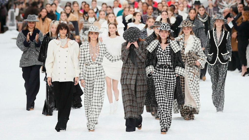 Chanel runway in the sky: VIPs weep at Lagerfeld's last show | CTV News