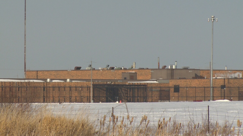 Maximum security prison, Edmonton Institution.