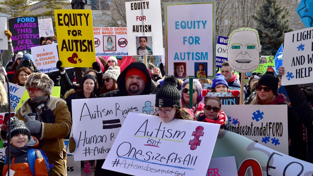 autism protest 