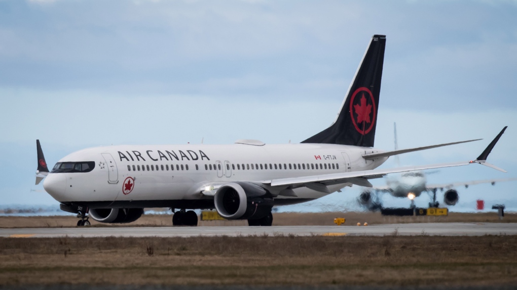 Air Canada Boeing 737 Max aircraft 