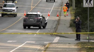 The teen suffered life-threatening injuries when he was struck at the intersection of Hammond Bay and Ventura roads on March 8, 2019. (CTV Vancouver Island)