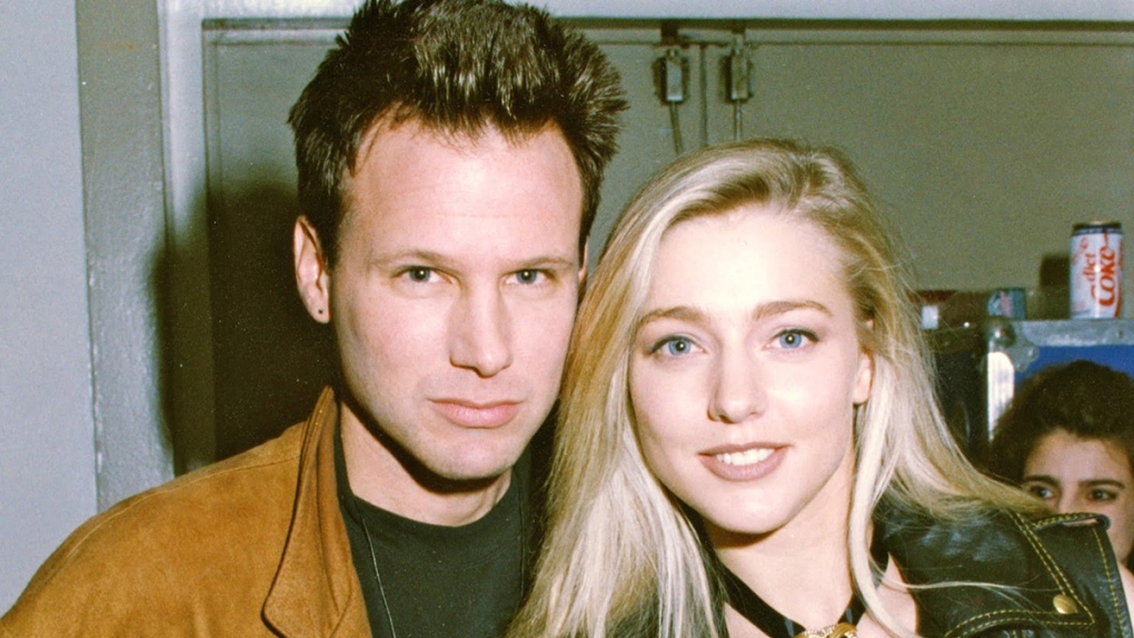 Corey Hart and his wife Julie Masse