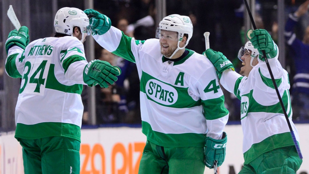 maple leafs st patrick's day jersey