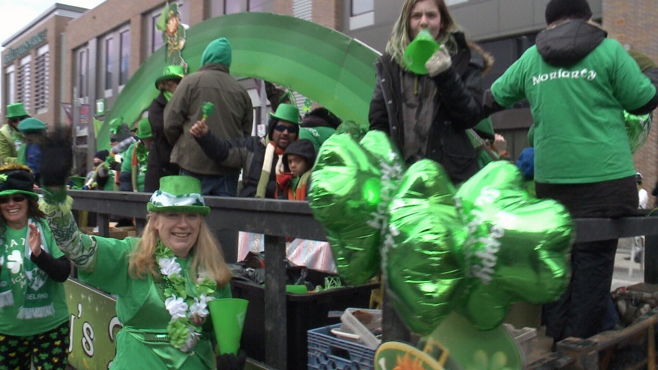 St. Patrick's Day parade Saturday March 16, 2019
