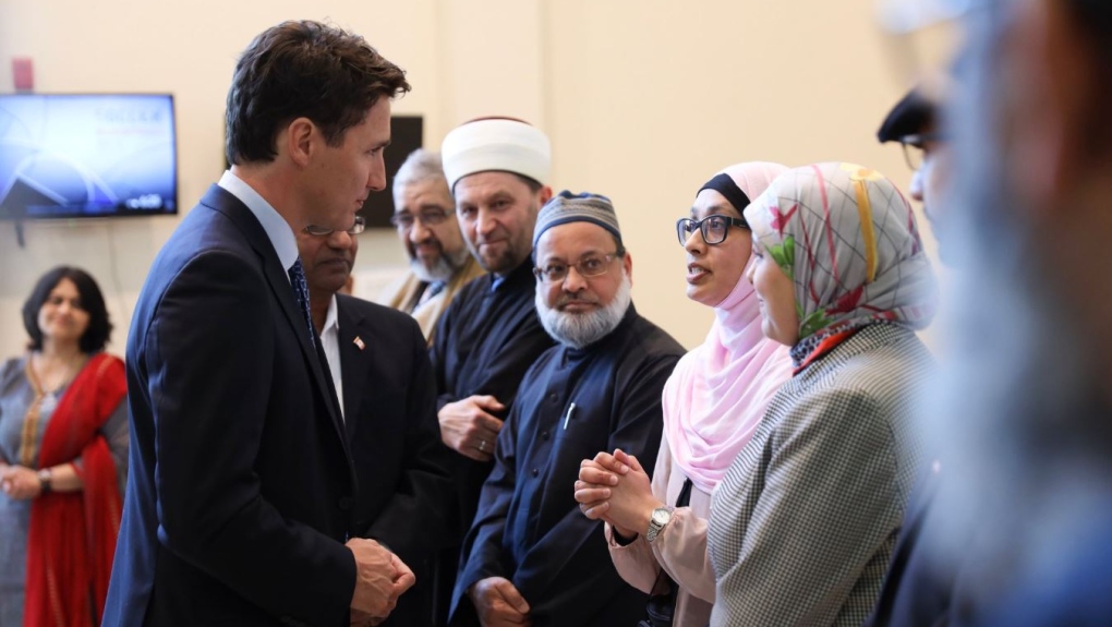Trudeau visits Ottawa mosque