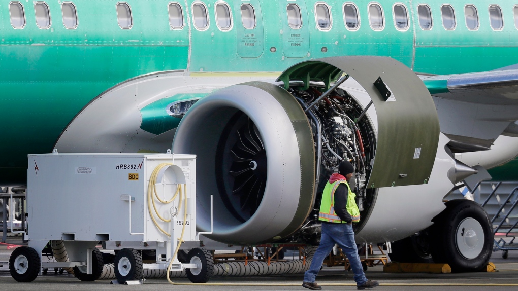 Boeing 737 MAX 8 engine